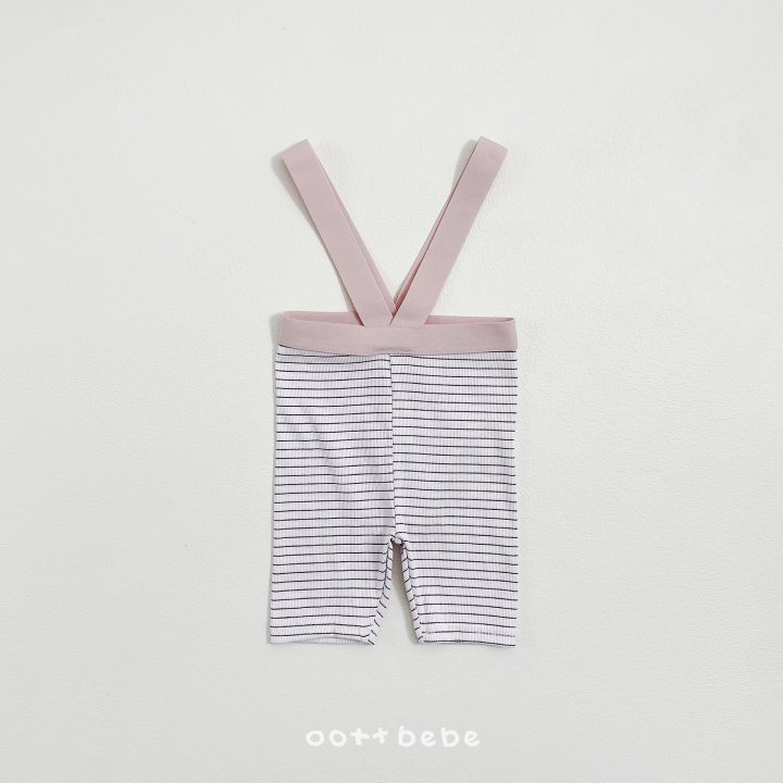 Oott Bebe - Korean Baby Fashion - #babyfever - Sherbet Suspender Leggings (Baby) - 7