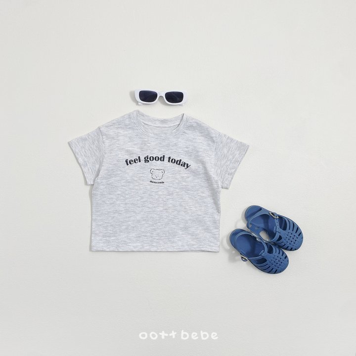 Oott Bebe - Korean Baby Fashion - #babyfashion - Good Day Tee (Kids) - 4