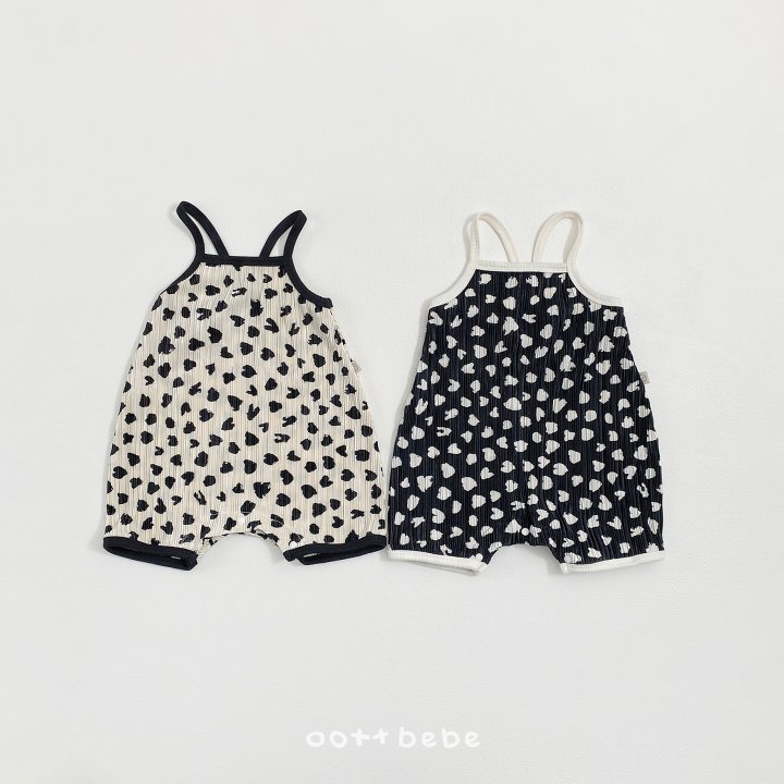 Oott Bebe - Korean Baby Fashion - #babylifestyle - Petite Leopard Full Suit (Baby)