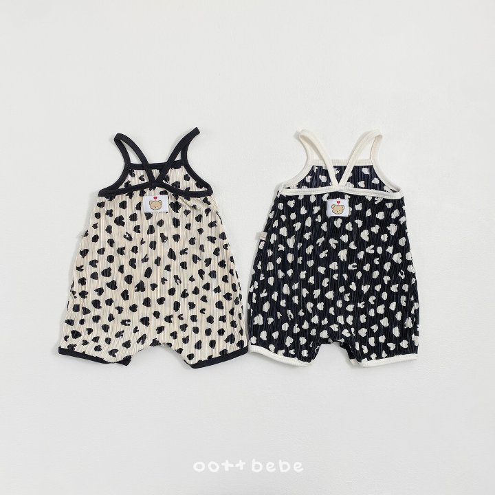 Oott Bebe - Korean Baby Fashion - #babyoninstagram - Petite Leopard Full Suit (Baby) - 2