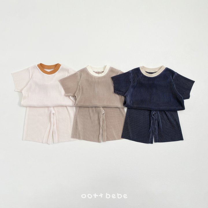 Oott Bebe - Korean Baby Fashion - #babyootd - Barbie Pleated Set (Kids)
