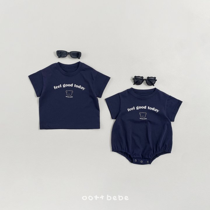 Oott Bebe - Korean Baby Fashion - #babyoutfit - Good Day Tee (Kids) - 10