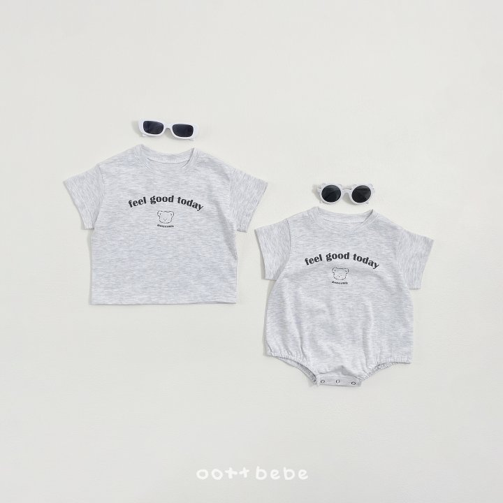 Oott Bebe - Korean Baby Fashion - #babyoutfit - Good Day Tee (Kids) - 9