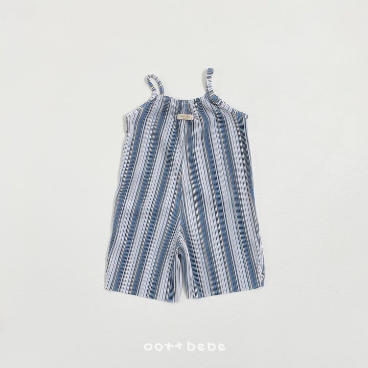 Oott Bebe - Korean Baby Fashion - #babyoutfit - Twinkle Pleated Overalls (Kids) - 7