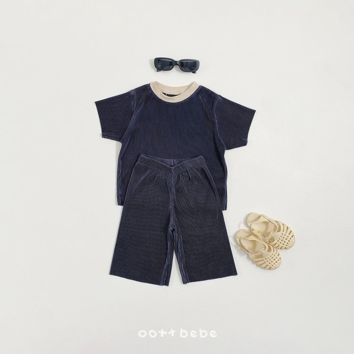 Oott Bebe - Korean Baby Fashion - #babyoutfit - Barbie Pleated Set (Kids) - 4