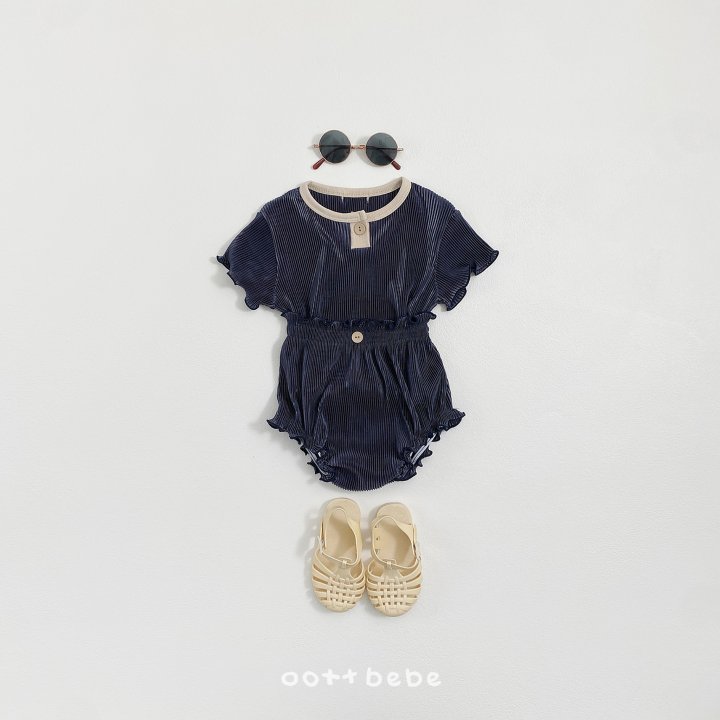 Oott Bebe - Korean Baby Fashion - #babywear - Barbie Pleated Bloomer (Baby) - 4