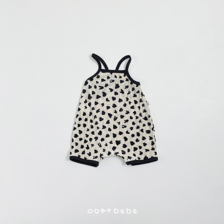 Oott Bebe - Korean Baby Fashion - #onlinebabyboutique - Petite Leopard Full Suit (Baby) - 7