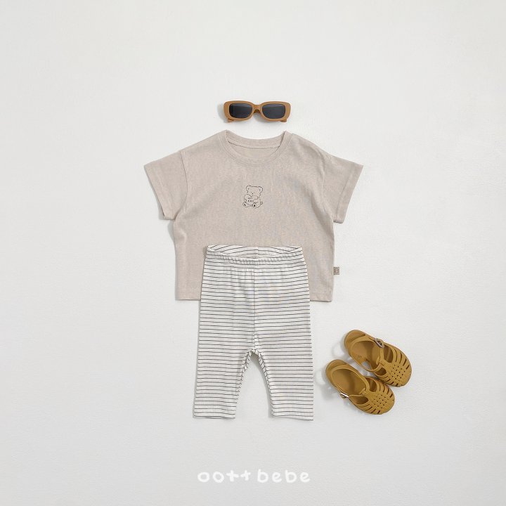 Oott Bebe - Korean Baby Fashion - #onlinebabyboutique - Sherbet Leggings (Kids) - 4