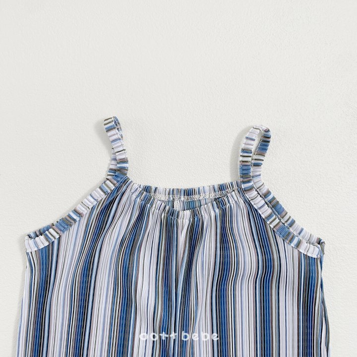 Oott Bebe - Korean Baby Fashion - #onlinebabyshop - Twinkle Pleated Overalls (Kids) - 11