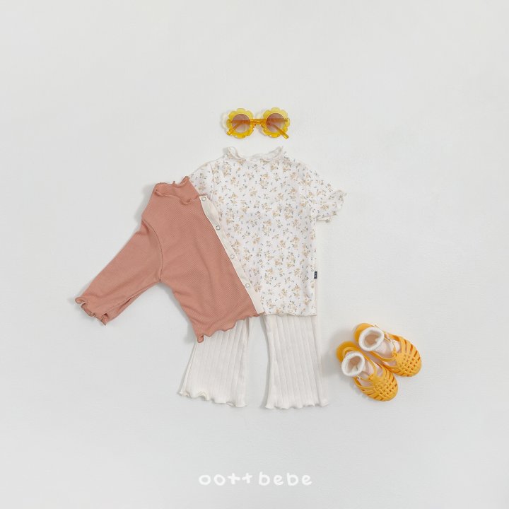 Oott Bebe - Korean Children Fashion - #prettylittlegirls - Daisy Frill Tee - 4