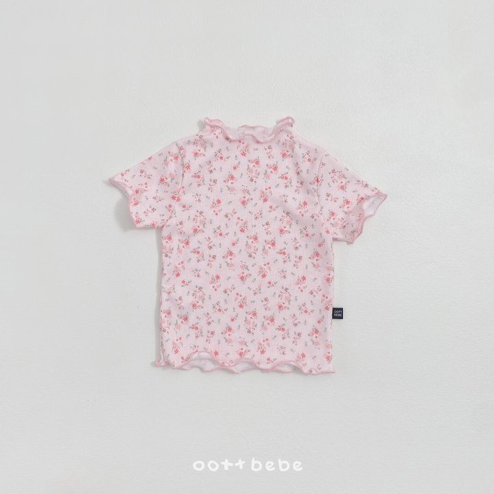 Oott Bebe - Korean Children Fashion - #childrensboutique - Daisy Frill Tee - 6