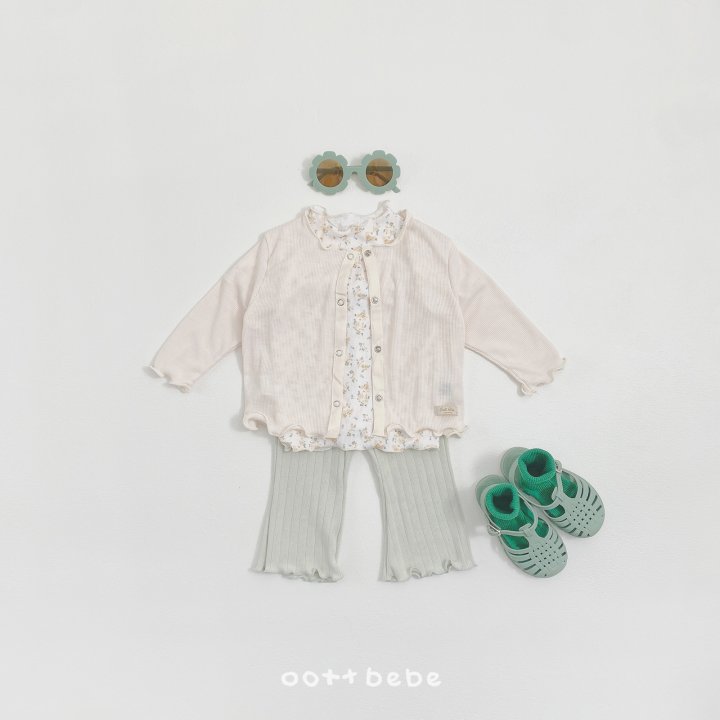 Oott Bebe - Korean Children Fashion - #designkidswear - Daisy Frill Tee - 7