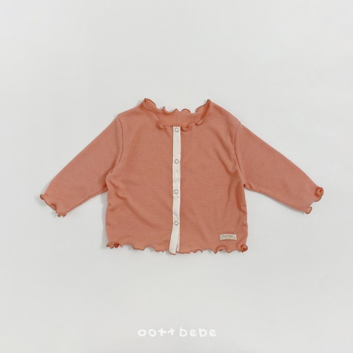 Oott Bebe - Korean Children Fashion - #discoveringself - Vanilla Ribbed Cardigan - 7