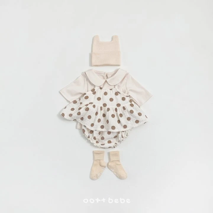 Oott Bebe - Korean Children Fashion - #Kfashion4kids - Lovely Collar Tee - 4