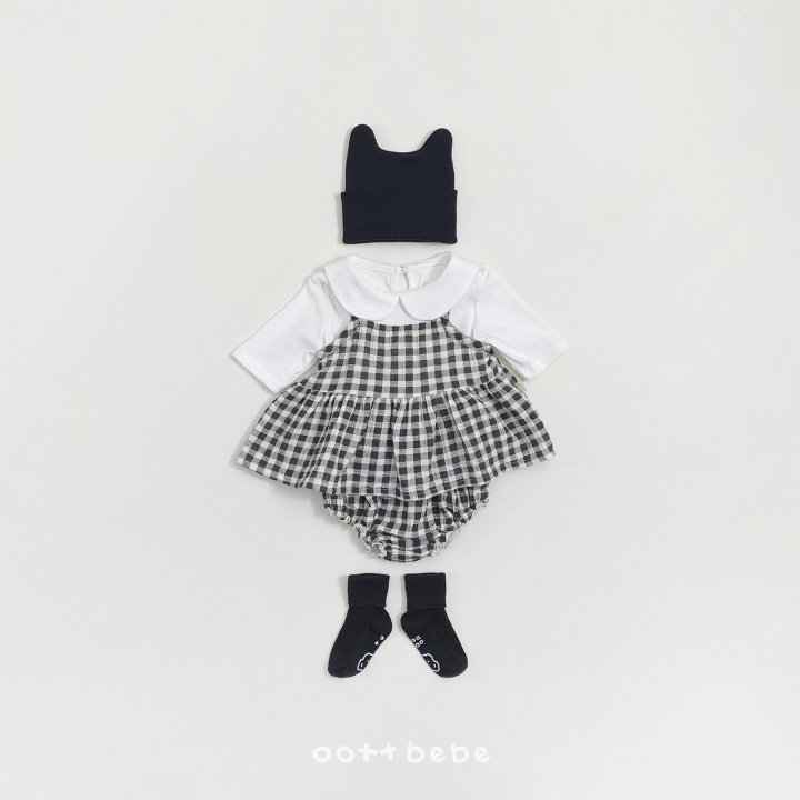 Oott Bebe - Korean Children Fashion - #magicofchildhood - Lovely Collar Tee - 5