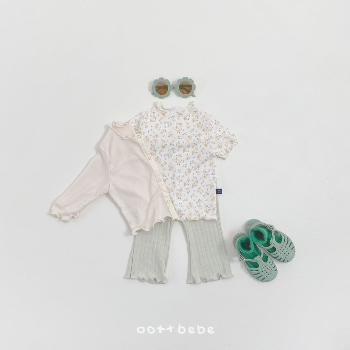 Oott Bebe - Korean Children Fashion - #minifashionista - Daisy Frill Tee - 2