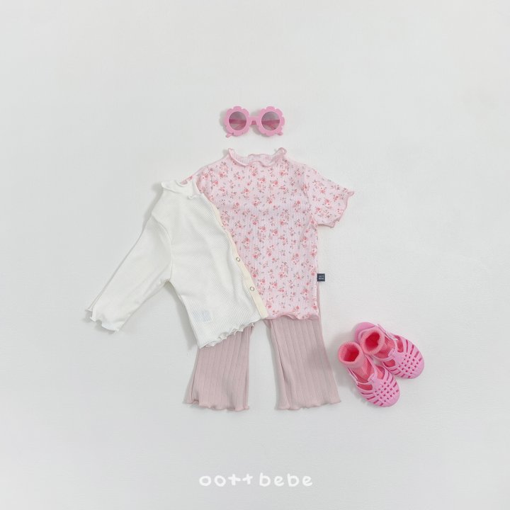 Oott Bebe - Korean Children Fashion - #prettylittlegirls - Daisy Frill Tee - 3