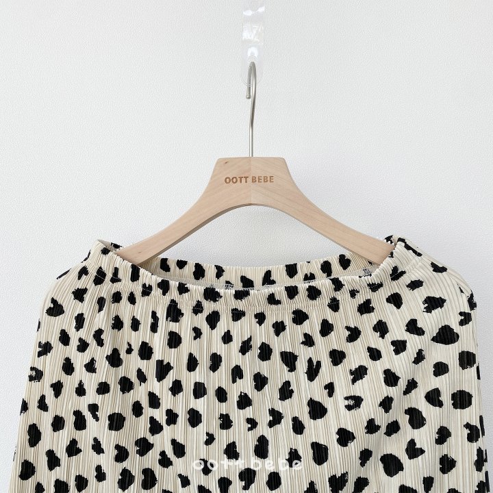 Oott Bebe - Korean Women Fashion - #thelittlethings - Petite Leopard Pleated Skirt (Mom) - 6