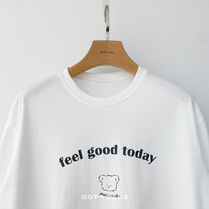 Oott Bebe - Korean Women Fashion - #womensfashion - Good Day Tee (Adult) - 11