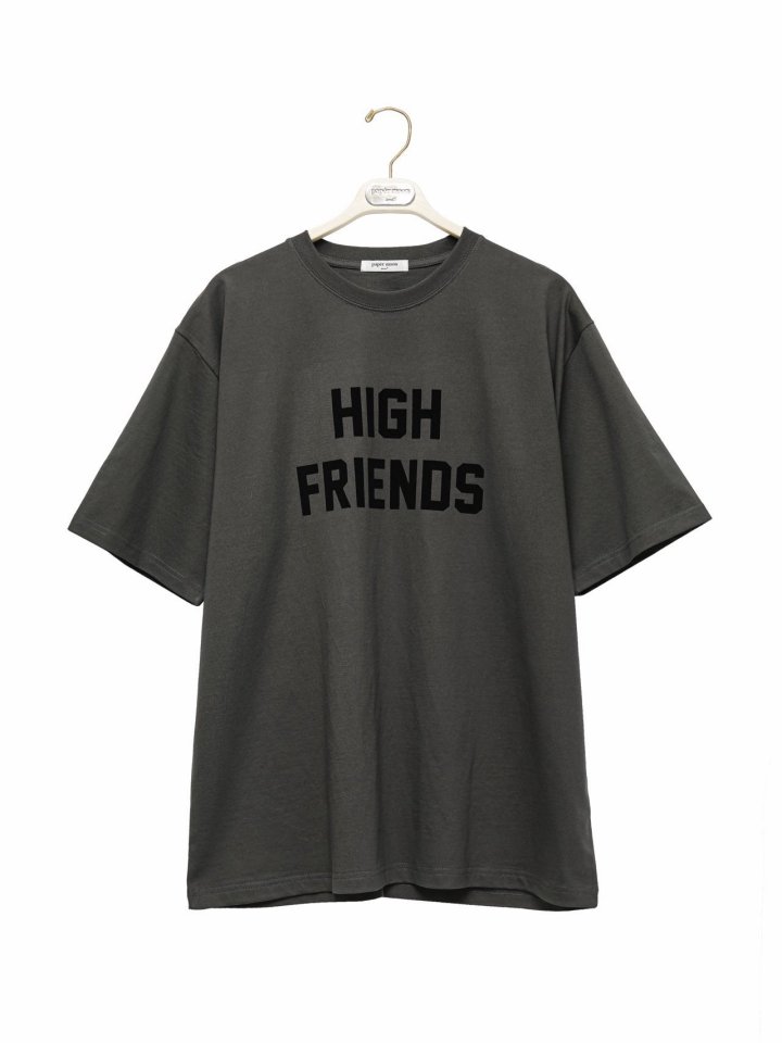Paper Moon - Korean Women Fashion - #womensfashion - HIGH FRIENDS Print Tee - 4