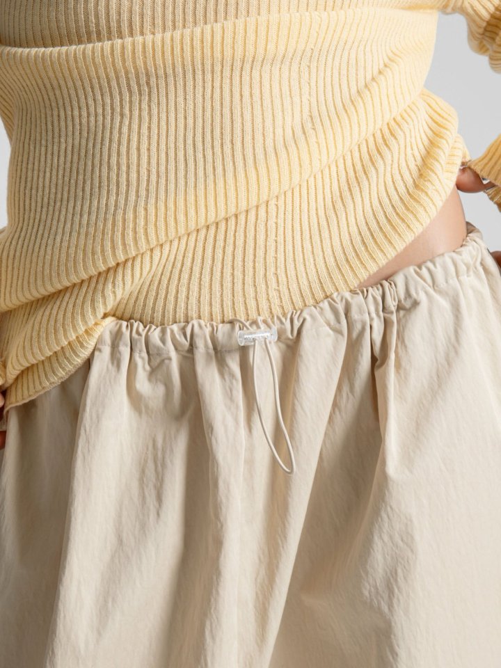 Paper Moon - Korean Women Fashion - #momslook - Cotton Balloon Wide Trousers - 10