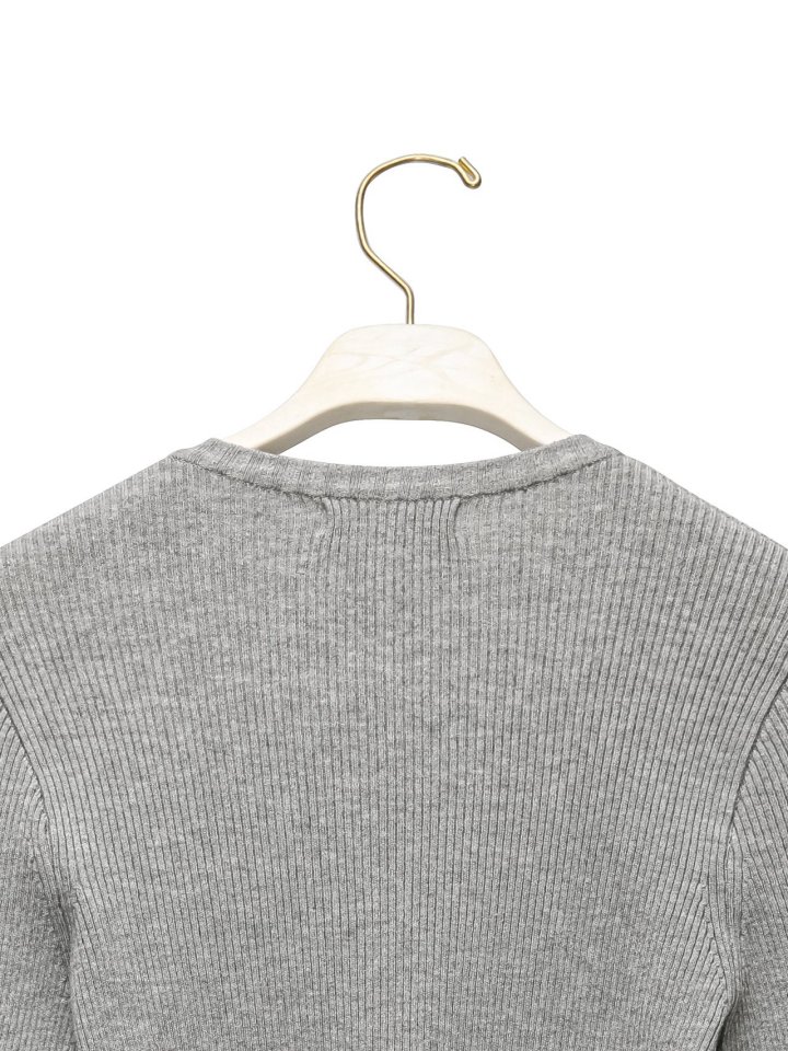 Paper Moon - Korean Women Fashion - #momslook - Ribbed Button Down Knit Cardigan - 10