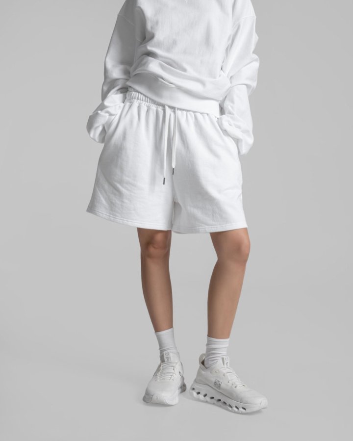 Paper Moon - Korean Women Fashion - #momslook - Heritage Sweat Short - 2