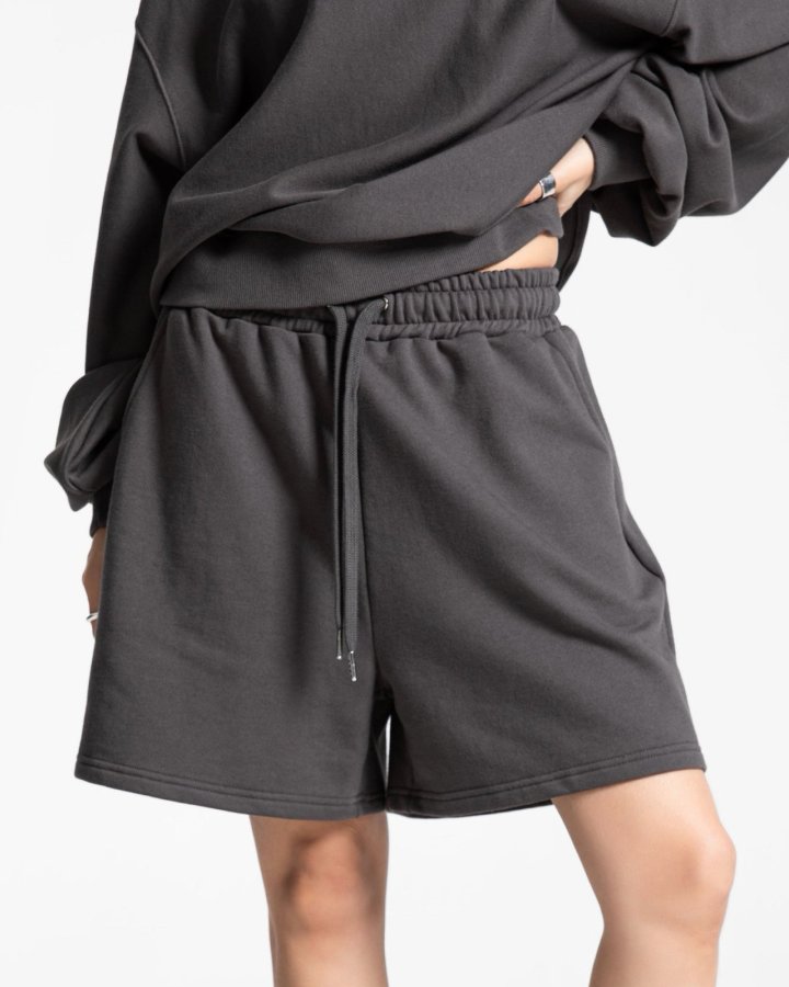 Paper Moon - Korean Women Fashion - #momslook - Heritage Sweat Short - 6