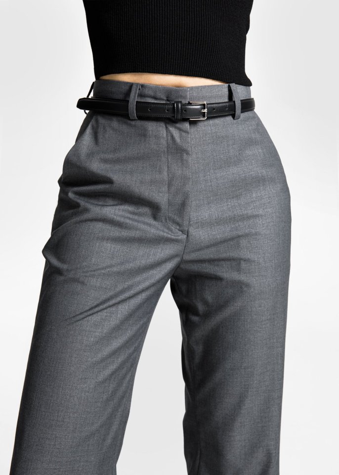 Paper Moon - Korean Women Fashion - #momslook - Tailored Semi Flare Trousers - 5