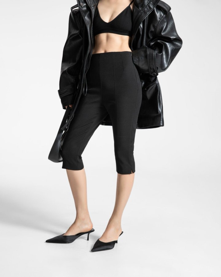 Paper Moon - Korean Women Fashion - #momslook - Center Seam Capri Leggings - 9