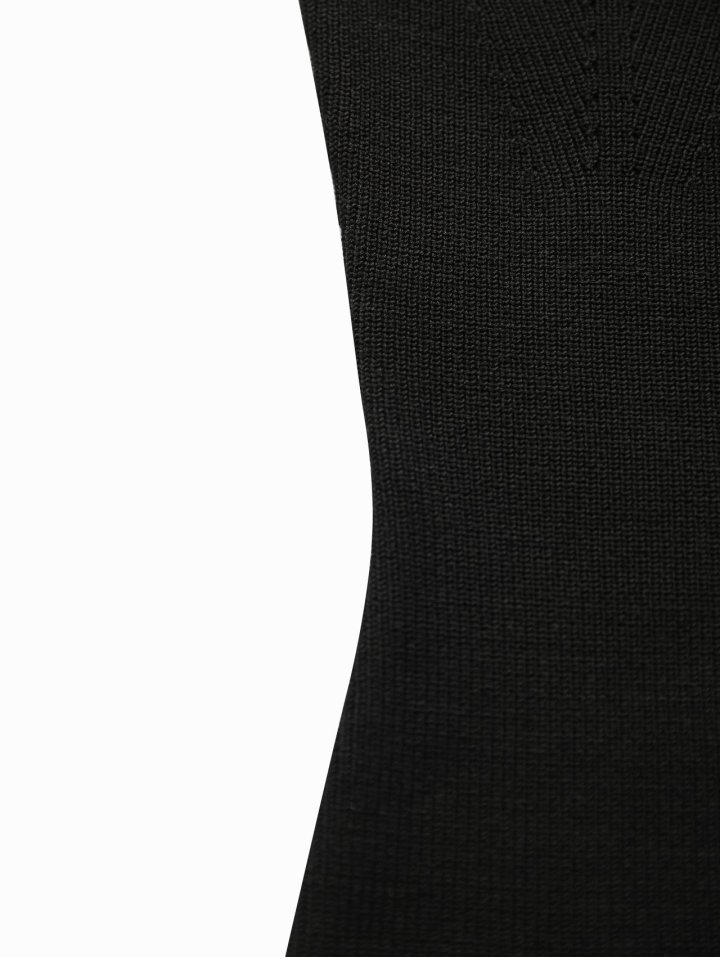 Paper Moon - Korean Women Fashion - #momslook - Volume Bust Tube Knit Top - 6