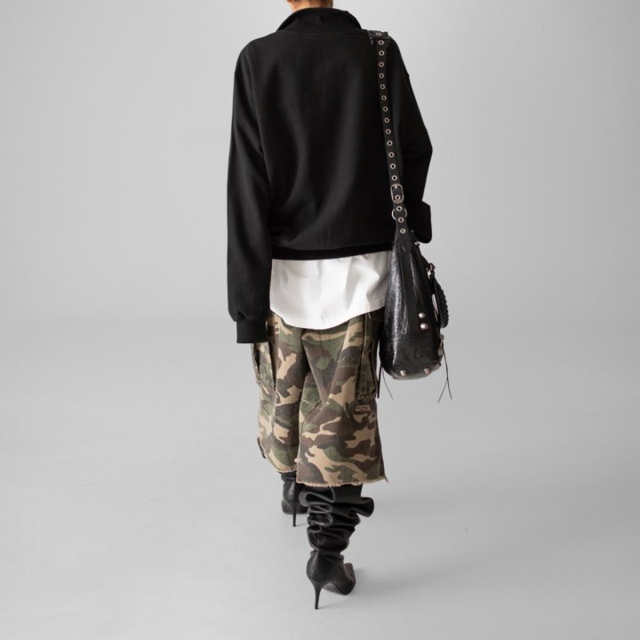 Paper Moon - Korean Women Fashion - #momslook - Vintage Cut-Off Bermuda Pants - 2
