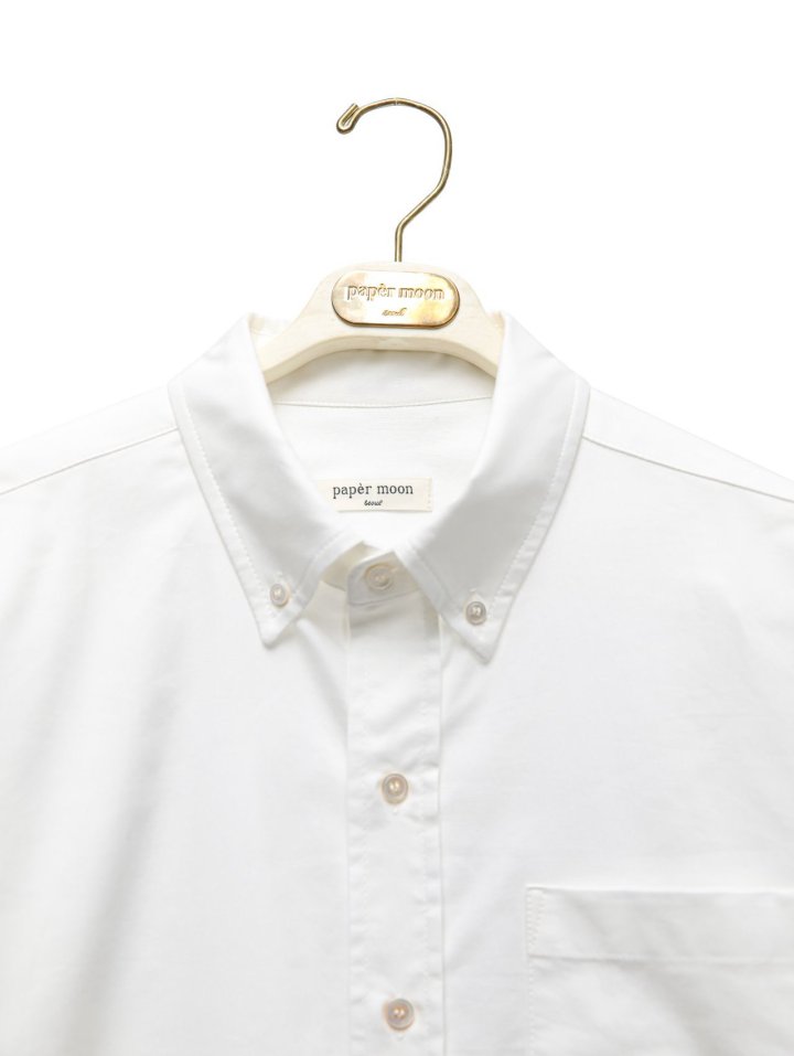 Paper Moon - Korean Women Fashion - #momslook - Classic Oxford Cotton Button Down Shirt - 10