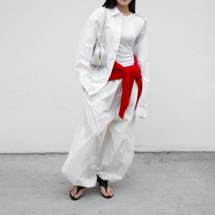 Paper Moon - Korean Women Fashion - #thelittlethings - Classic Oxford Cotton Button Down Shirt - 4