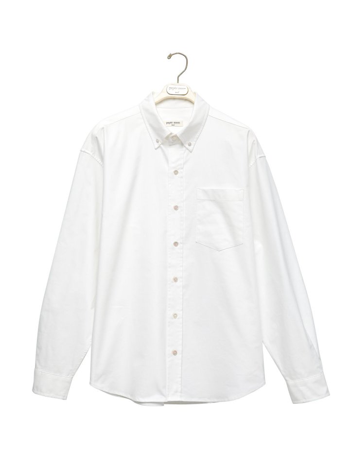 Paper Moon - Korean Women Fashion - #momslook - Classic Oxford Cotton Button Down Shirt - 8