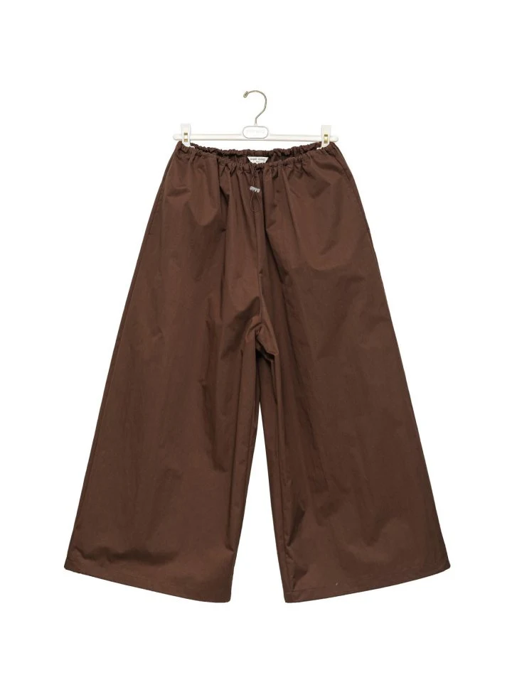 Paper Moon - Korean Women Fashion - #momslook - Cotton Balloon Wide Trousers - 8