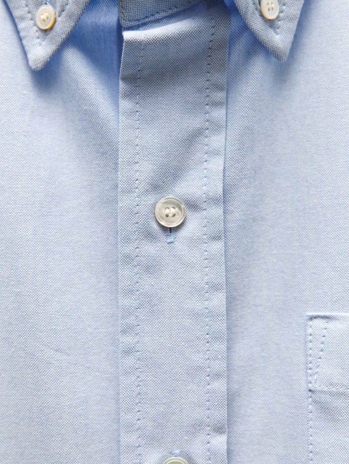 Paper Moon - Korean Women Fashion - #momslook - Classic Oxford Cotton Button Down Shirt - 8