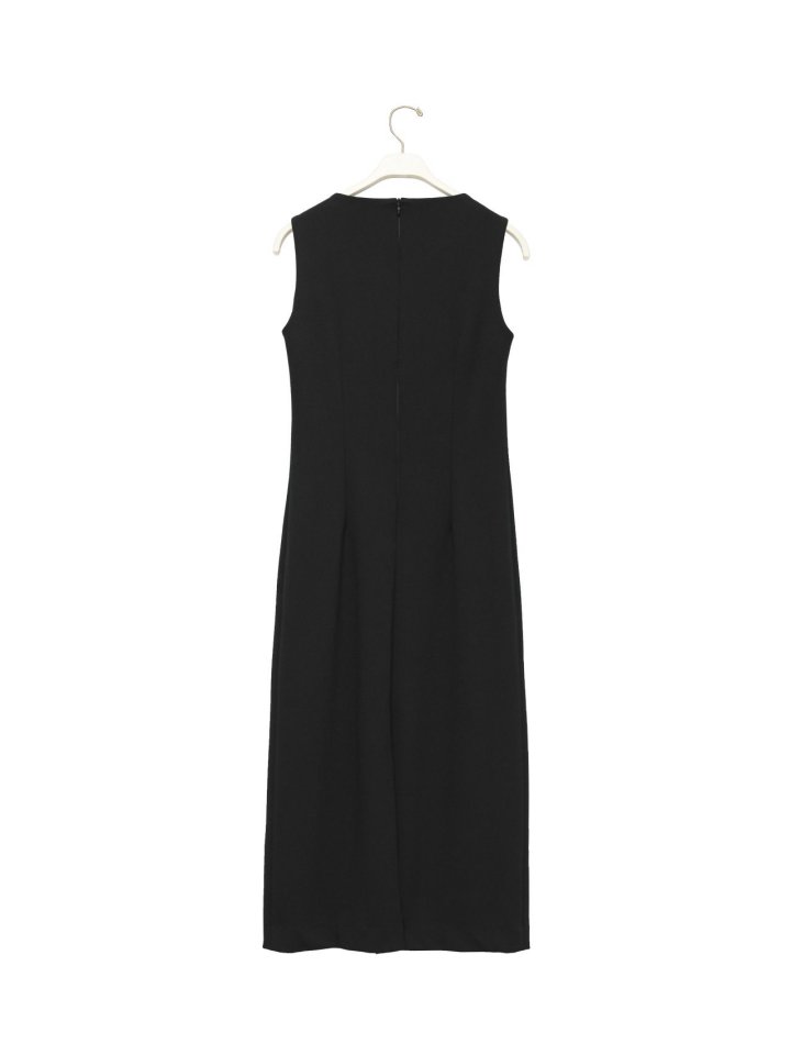 Paper Moon - Korean Women Fashion - #pursuepretty - Crepe Pencil Line Midi Sleeveless Kelly Dress - 7