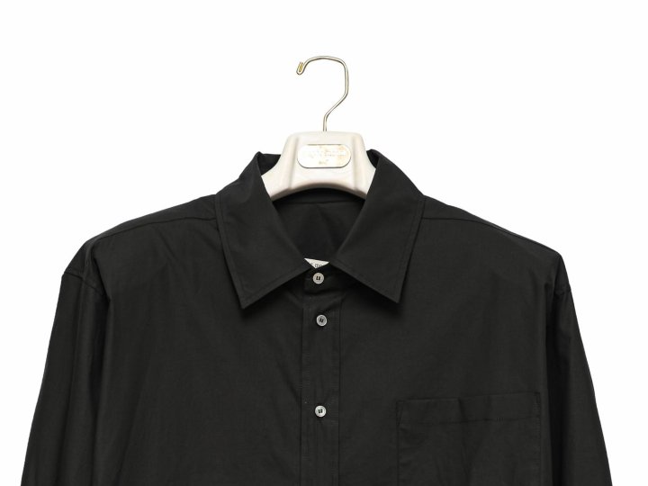 Paper Moon - Korean Women Fashion - #restrostyle - Maxi Oversized Padded Shoulder Cotton Button Down Shirt - 6