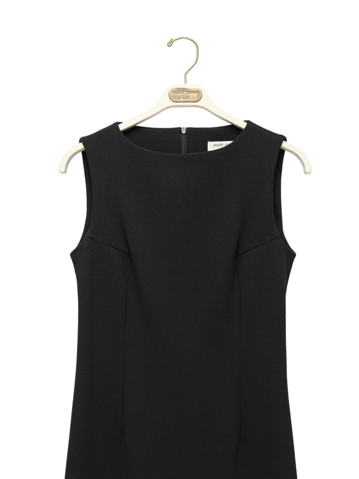 Paper Moon - Korean Women Fashion - #restrostyle - Crepe Pencil Line Midi Sleeveless Kelly Dress - 8