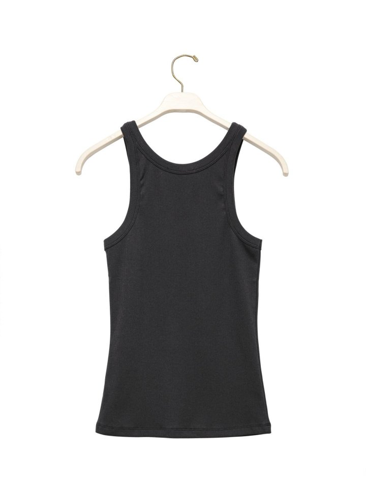 Paper Moon - Korean Women Fashion - #restrostyle - Sleeveless Rib Jersey Tank Top - 6