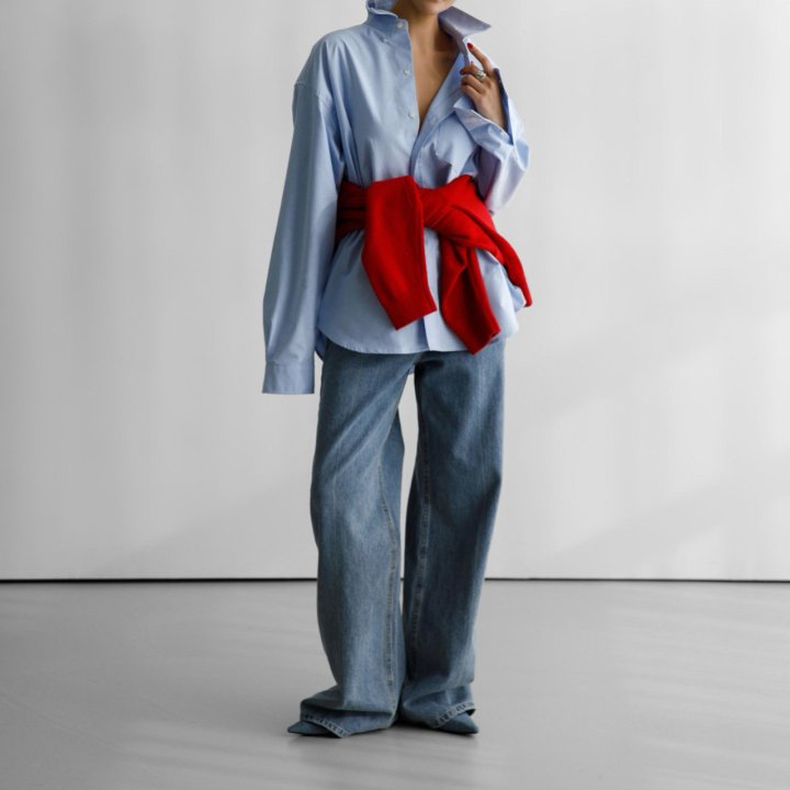 Paper Moon - Korean Women Fashion - #restrostyle - Classic Oxford Cotton Button Down Shirt