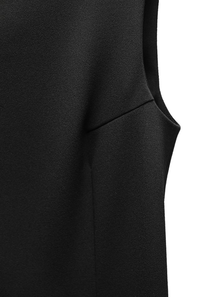 Paper Moon - Korean Women Fashion - #shopsmall - Crepe Pencil Line Midi Sleeveless Kelly Dress - 10