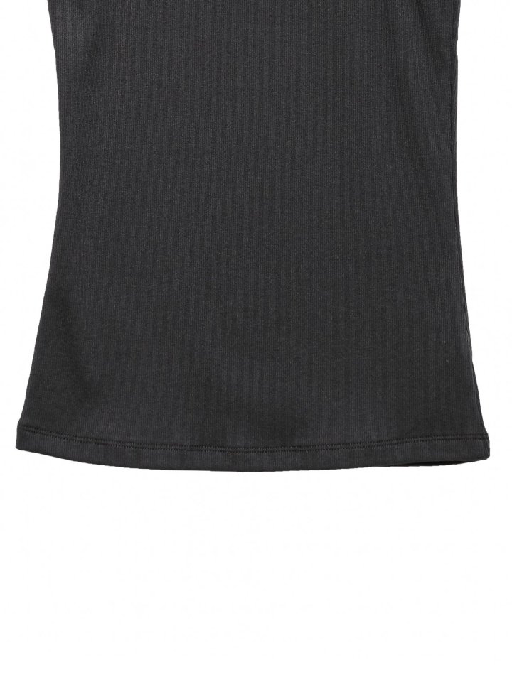 Paper Moon - Korean Women Fashion - #thelittlethings - Sleeveless Rib Jersey Tank Top - 10