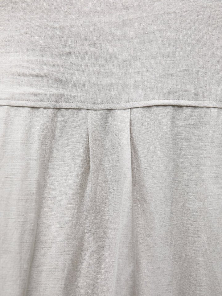 Paper Moon - Korean Women Fashion - #vintagekidsstyle - Soft Linen Oversized Button Down Shirt - 10