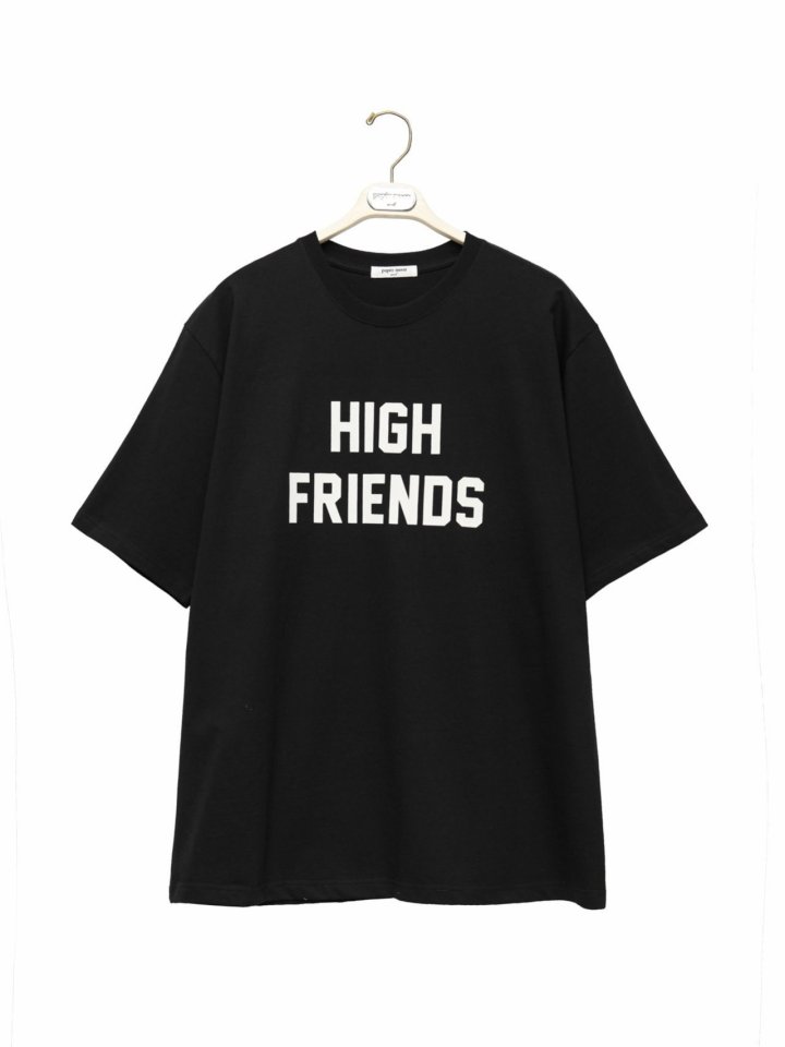 Paper Moon - Korean Women Fashion - #womensfashion - HIGH FRIENDS Print Tee - 5
