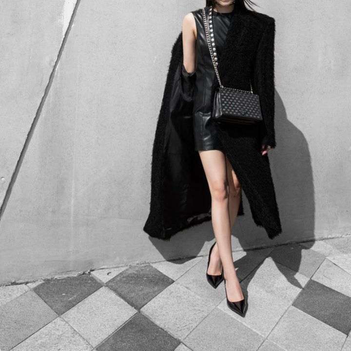 Paper Moon - Korean Women Fashion - #womensfashion - CLASSIC Vegan Mini Sleeveless Dress - 2