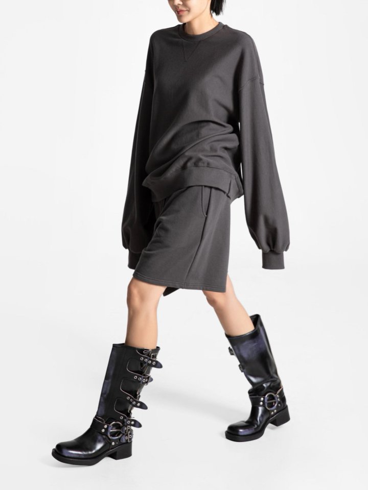 Paper Moon - Korean Women Fashion - #womensfashion - Heritage Sweat Short