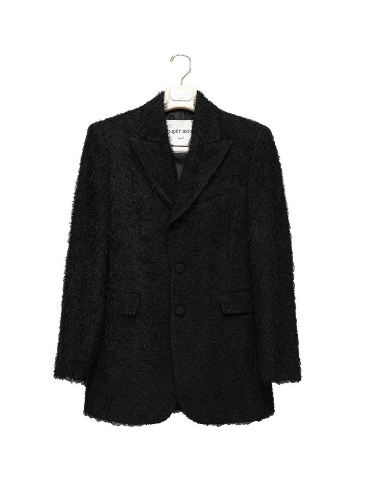 Paper Moon - Korean Women Fashion - #womensfashion - Classic Hairy Tailored Blazer - 7