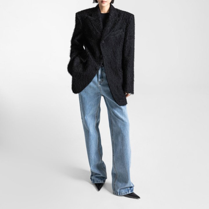 Paper Moon - Korean Women Fashion - #womensfashion - Classic Domingo Detail Straight Denim Pants - 8